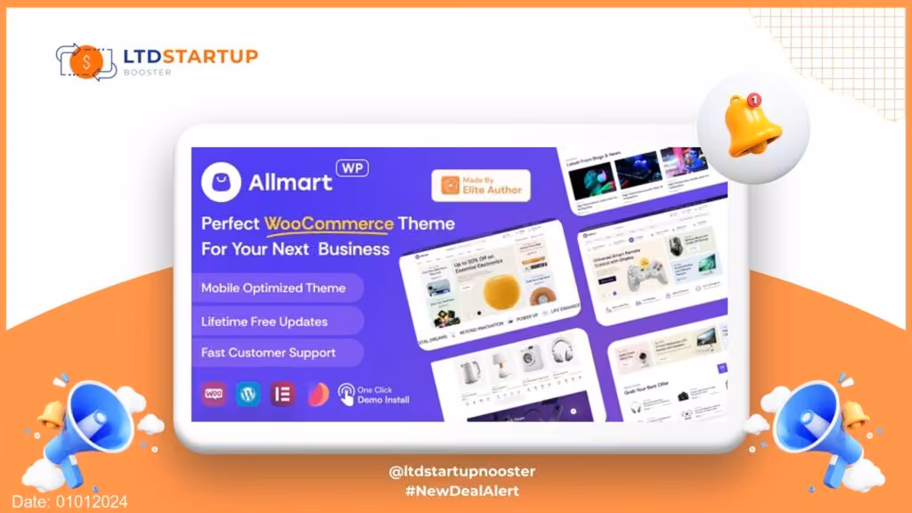 Allmart - Ultimate Electronics & Gadgets Store WordPress Theme cover