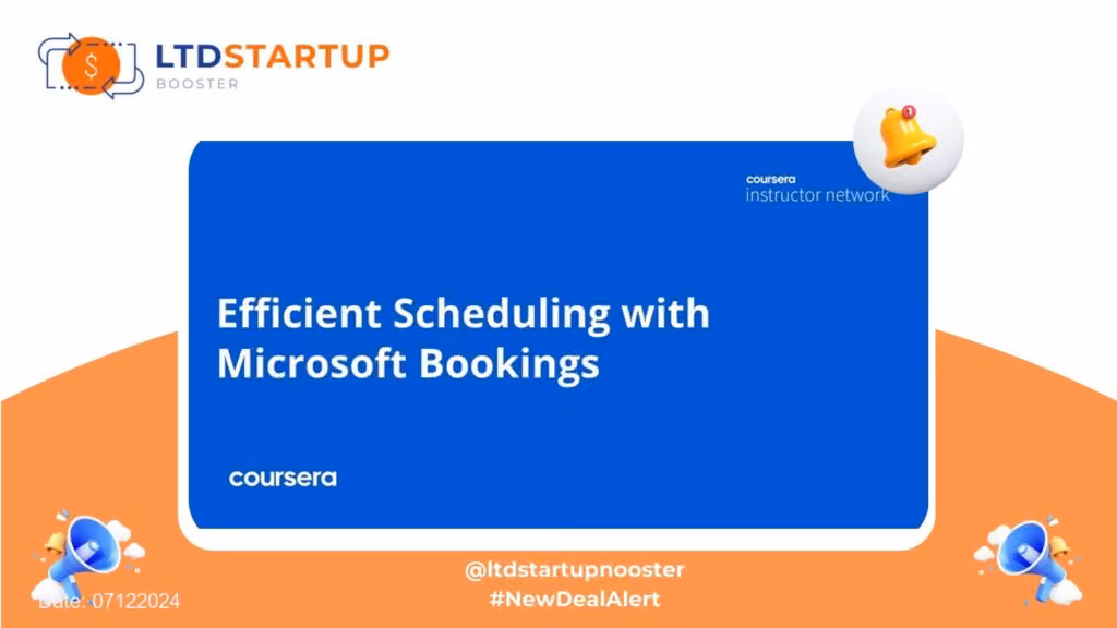 [Start Learning New Skill] Microsoft Bookings cover와 효율적인 스케줄링