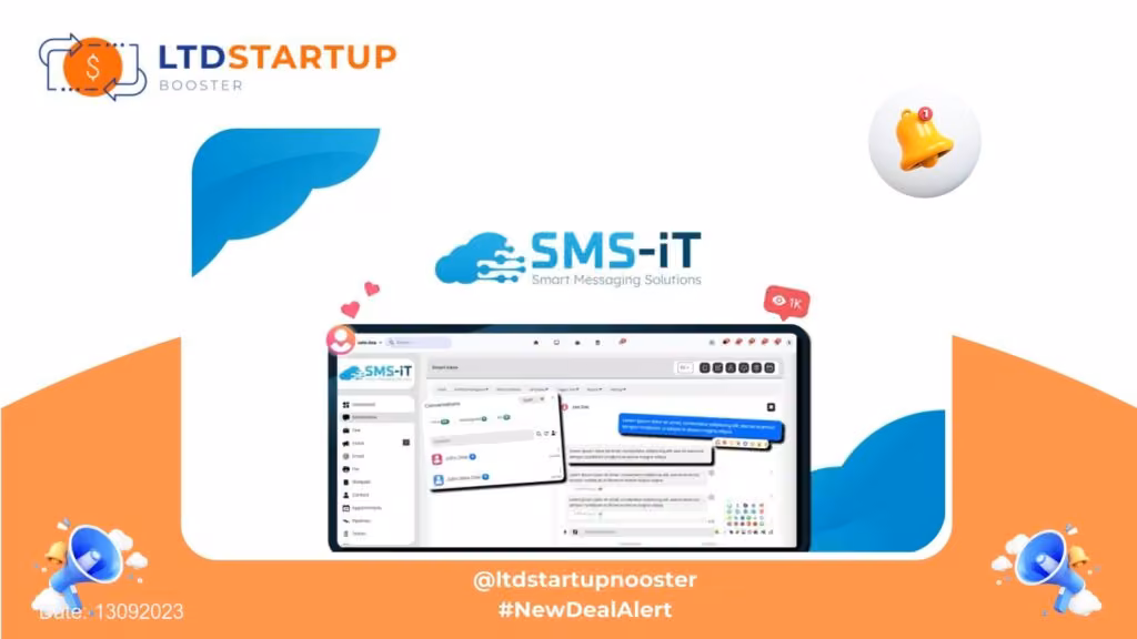 [New LTD] SMS-iT CRM - Chiudere i contatti via SMS, e-mail e copertura sociale