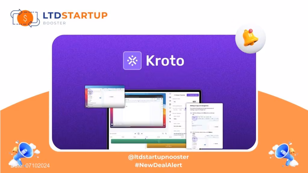 [New LTD] Kroto - Crea guide e come-video con AI cover