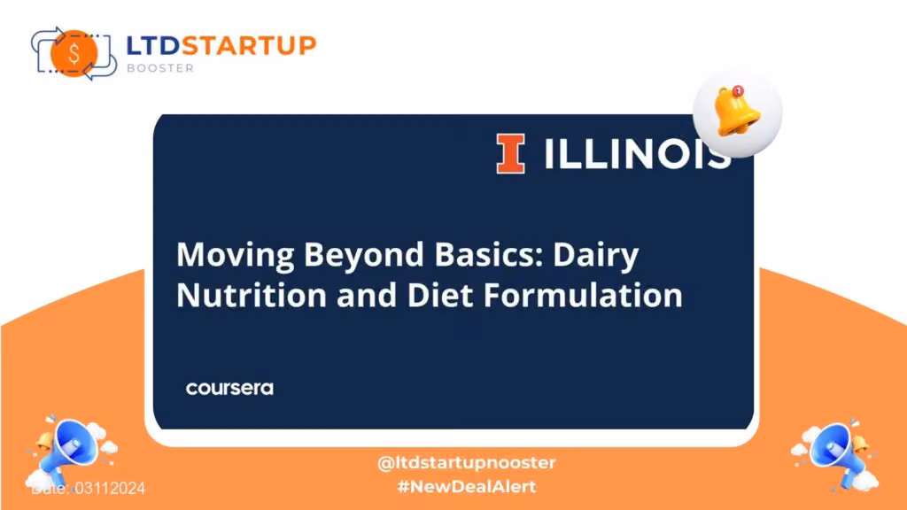 [Iniziare a imparare nuova abilità] Trasferirsi oltre i principi fondamentali: Dairy Nutrition e Diet Formulation cover