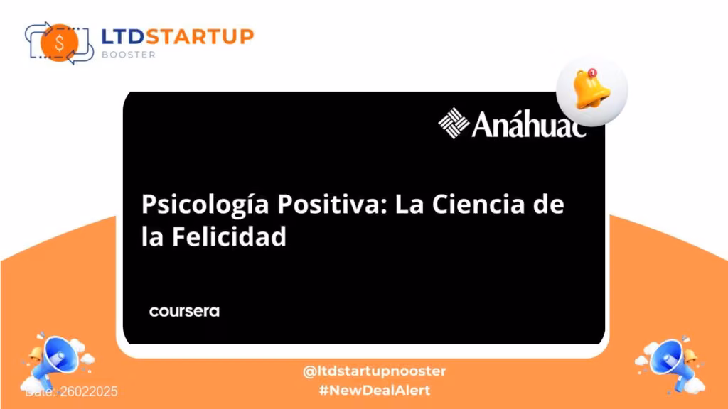 [Commencez à apprendre de nouvelles compétences] Psicología Positiva: La Ciencia de la Felicidad couverture