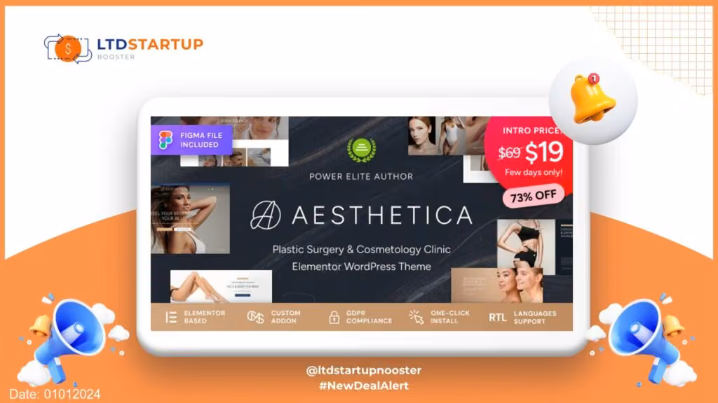Estetica - Chirurgia Plastica & Beauty Clinic WordPress copertura tema