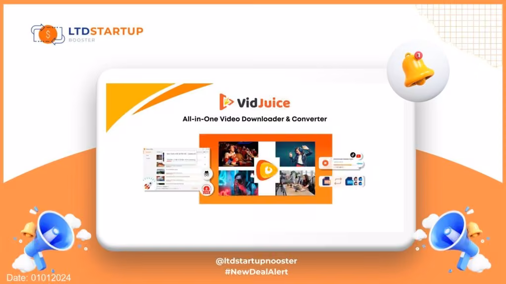 New LTD Alert - Vidjuice Family Lifetime deal $35 cover