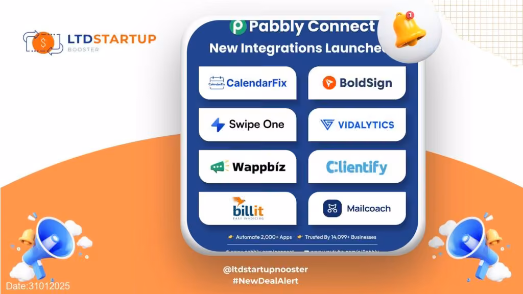 Pabbly Connect 업데이트 - Pabbly 연결에서 새로운 통합 가능! 커버