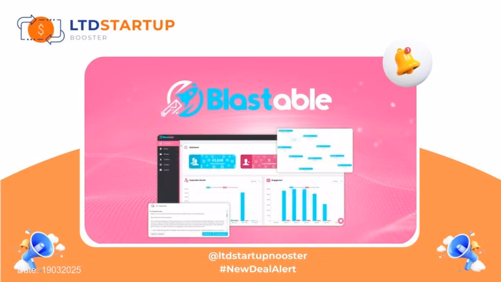 [New LTD] Blastable - Boost email deliverability with AI cover
