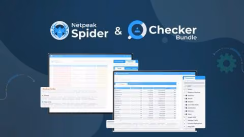 Netpeak Örümcek ve Checker Sche