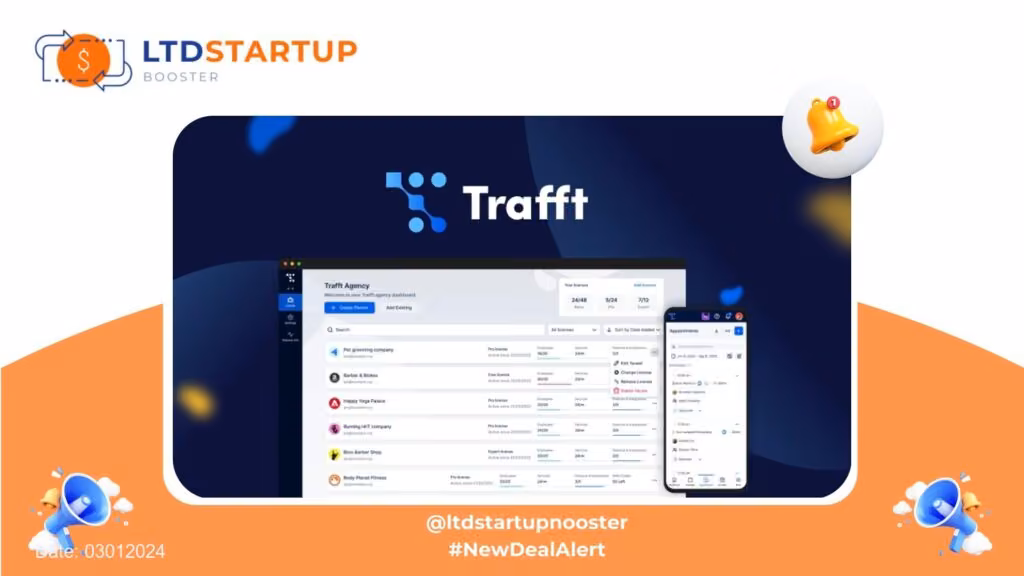 [New LTD] Trafft - Gérer toutes les réservations pour les clients d'agence