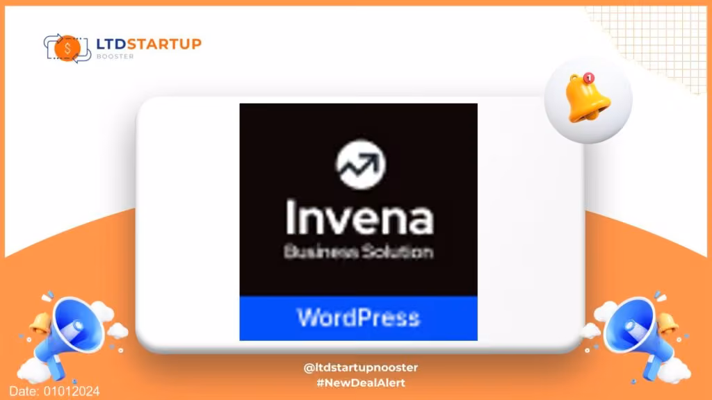 Invena - 비즈니스 컨설팅 WordPress 테마 커버