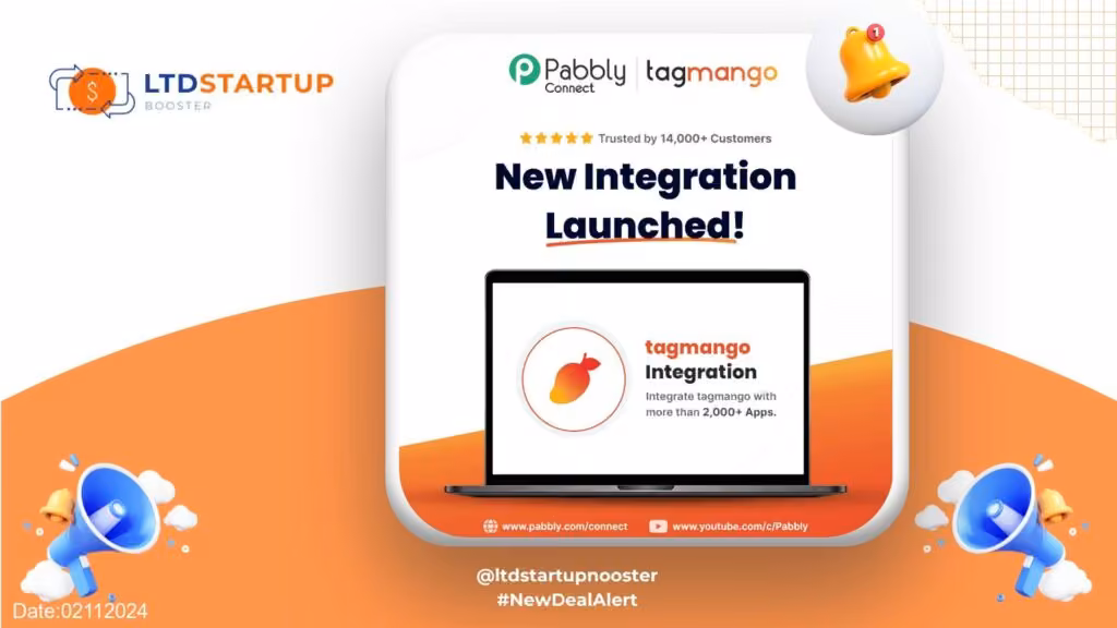 Aggiornamento per Pabbly Connect - Automatizza TagMango con Pabbly Connection! cover