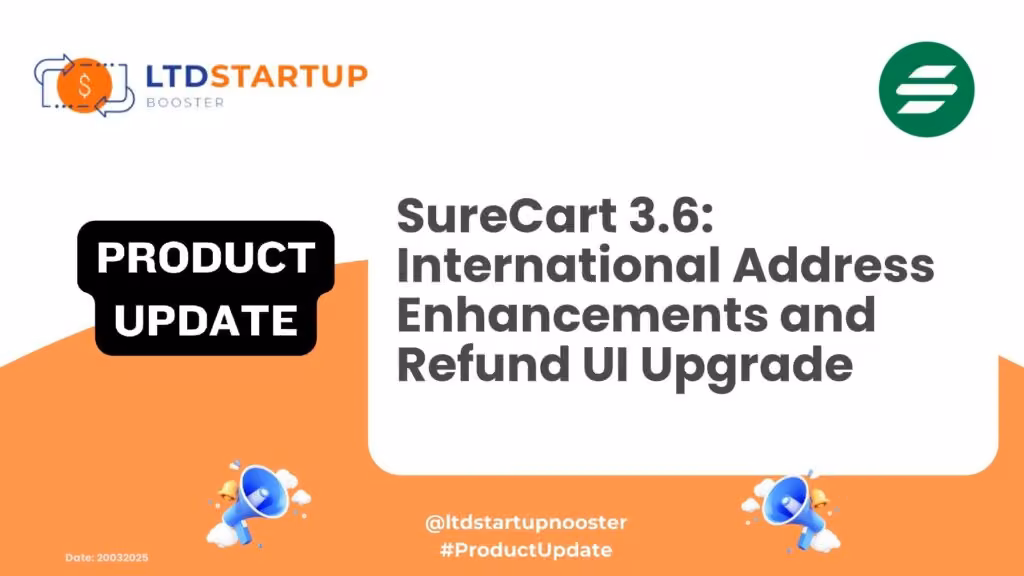 [Update] SureCart 3.6: Enhanced E-commerce Experience cover