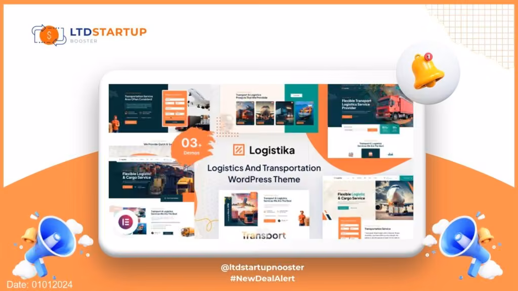 Logistika - Trasporti e Logistica WordPress copertura tematica